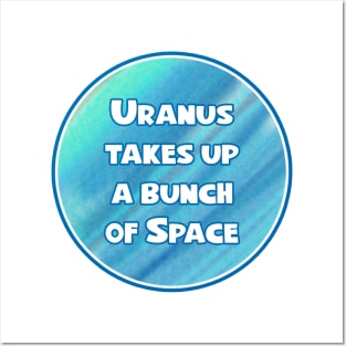 Uranus Space Posters and Art